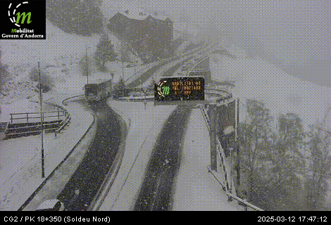 Fase groga per circular a partir de Soldeu