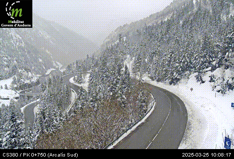 Fase groga per circular a partir d'Arcalís