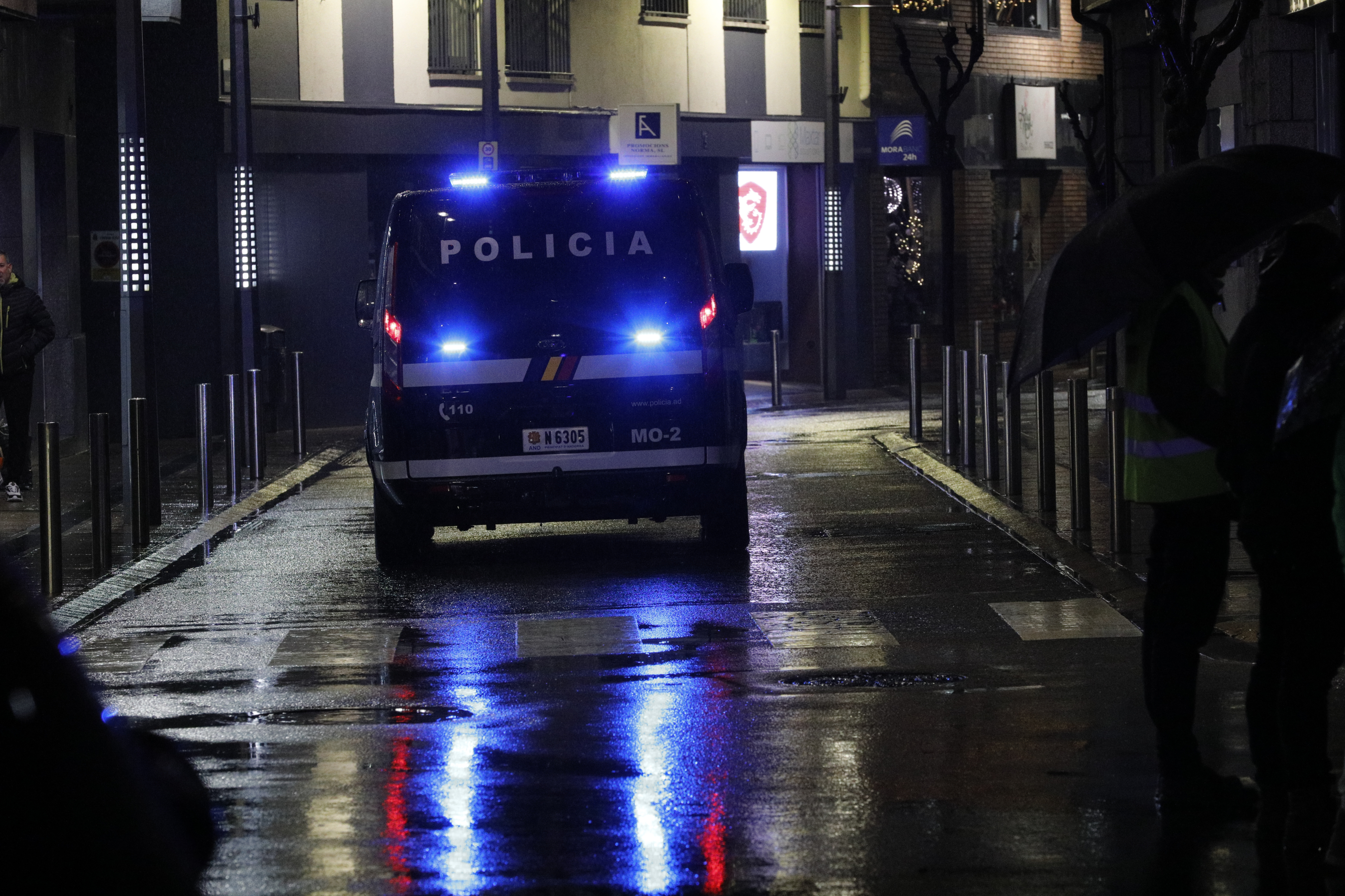 A police vehicle.