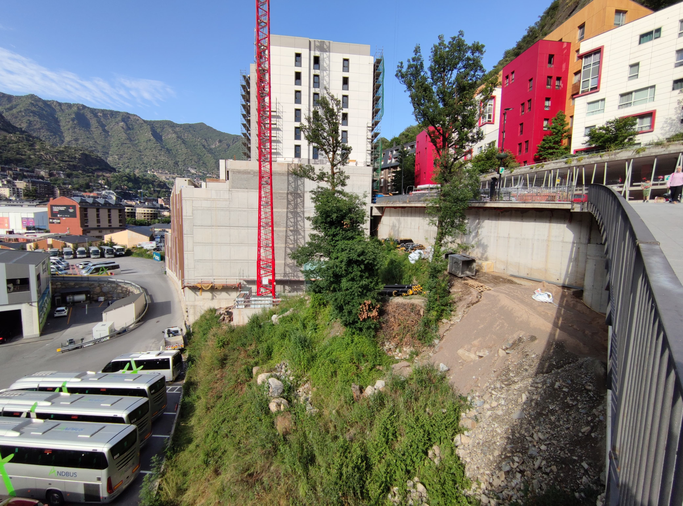 The area where the Borda Nova 2 building will be built.