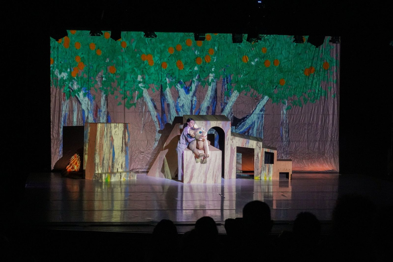 Closing of the 23rd Puppet Festival of Andorra.
