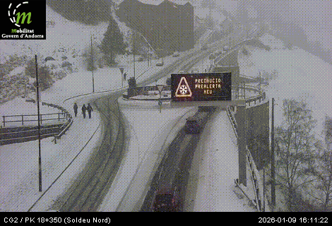 Fase groga per circular per Soldeu.