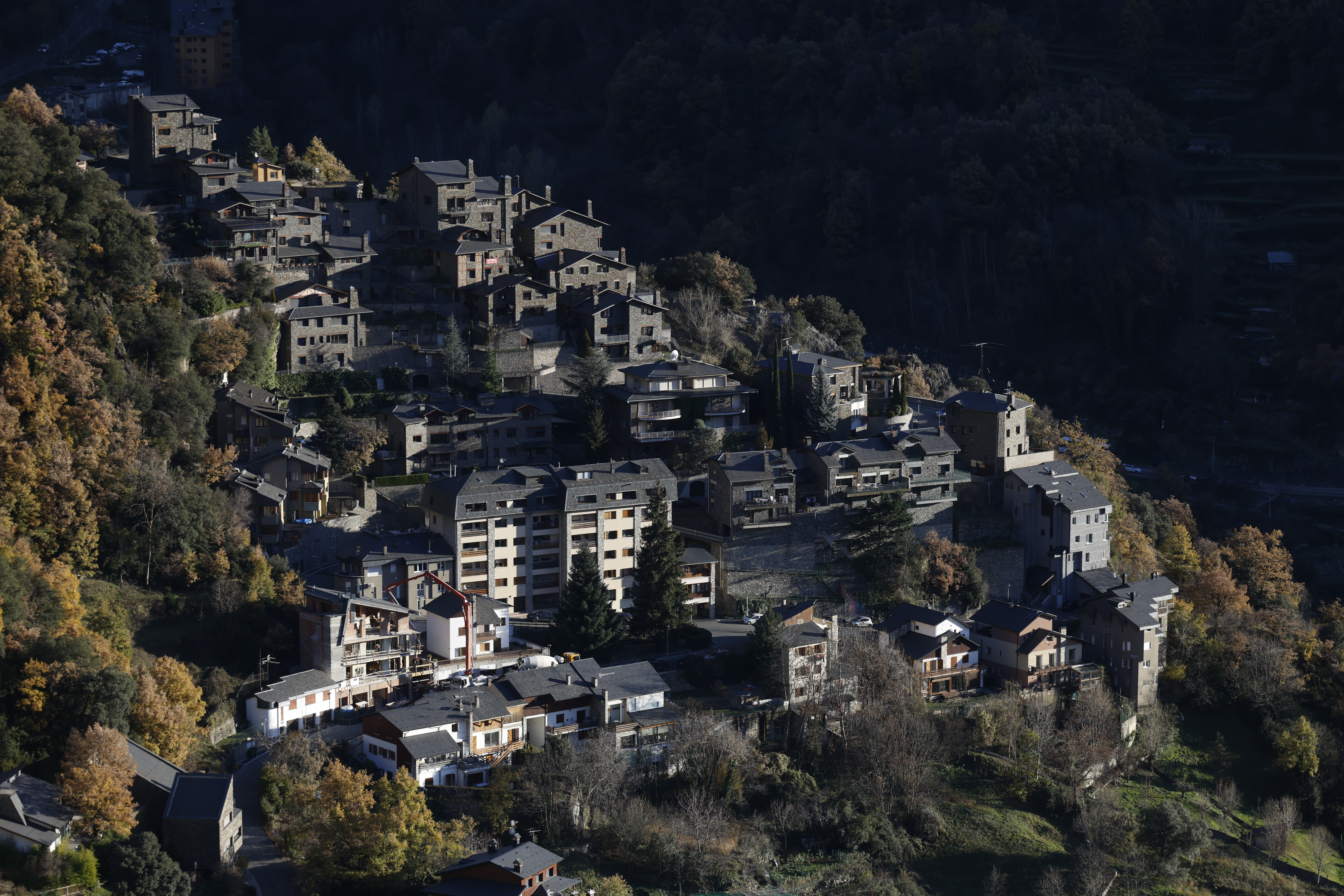 A view of flats in Escaldes-Engordany.