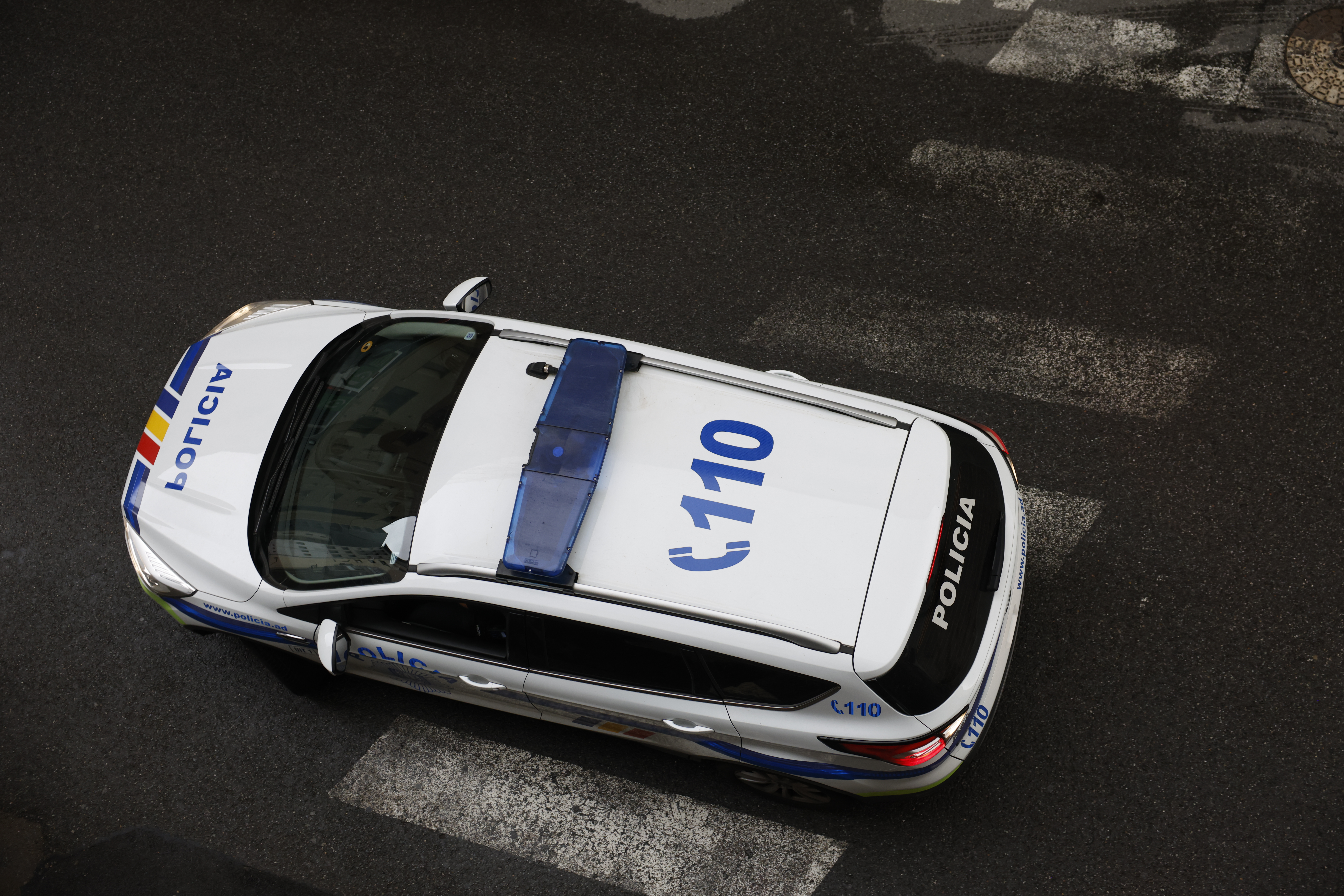 A police car.