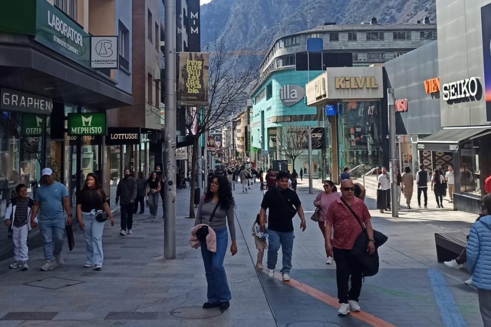 People walking on the street.