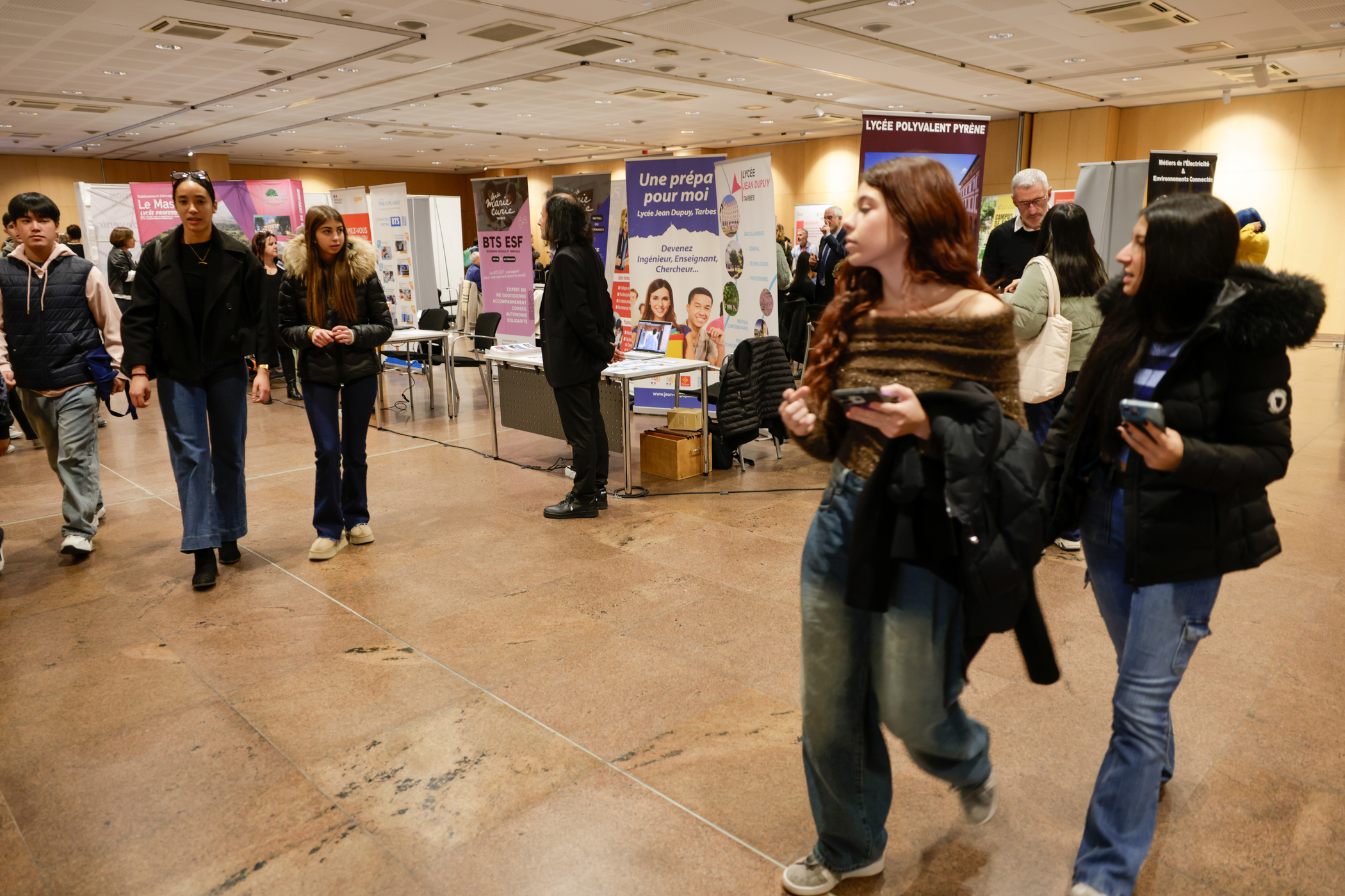 Orientation fair for studying in France.