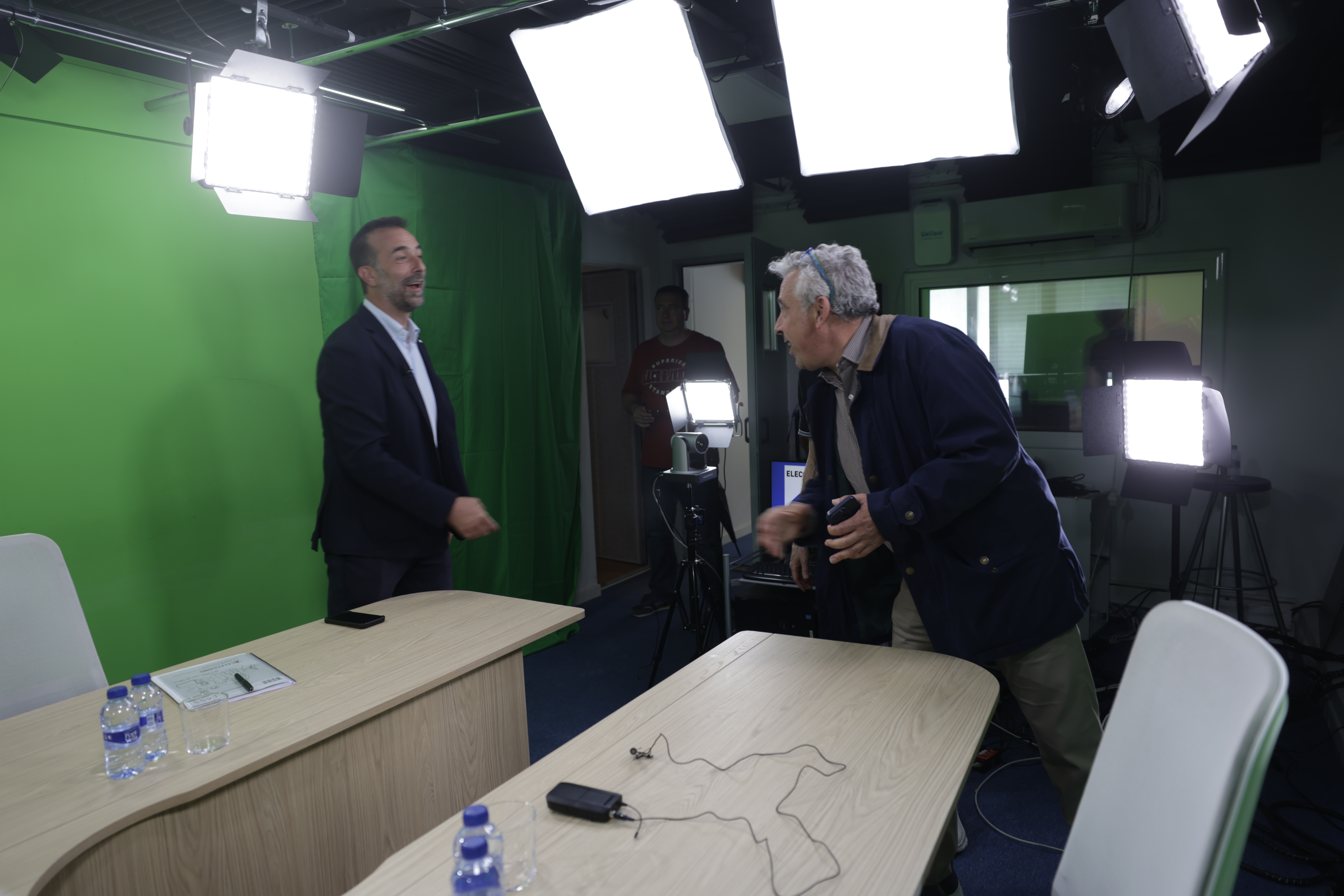 Armengol and Lligé, on Diari TV.