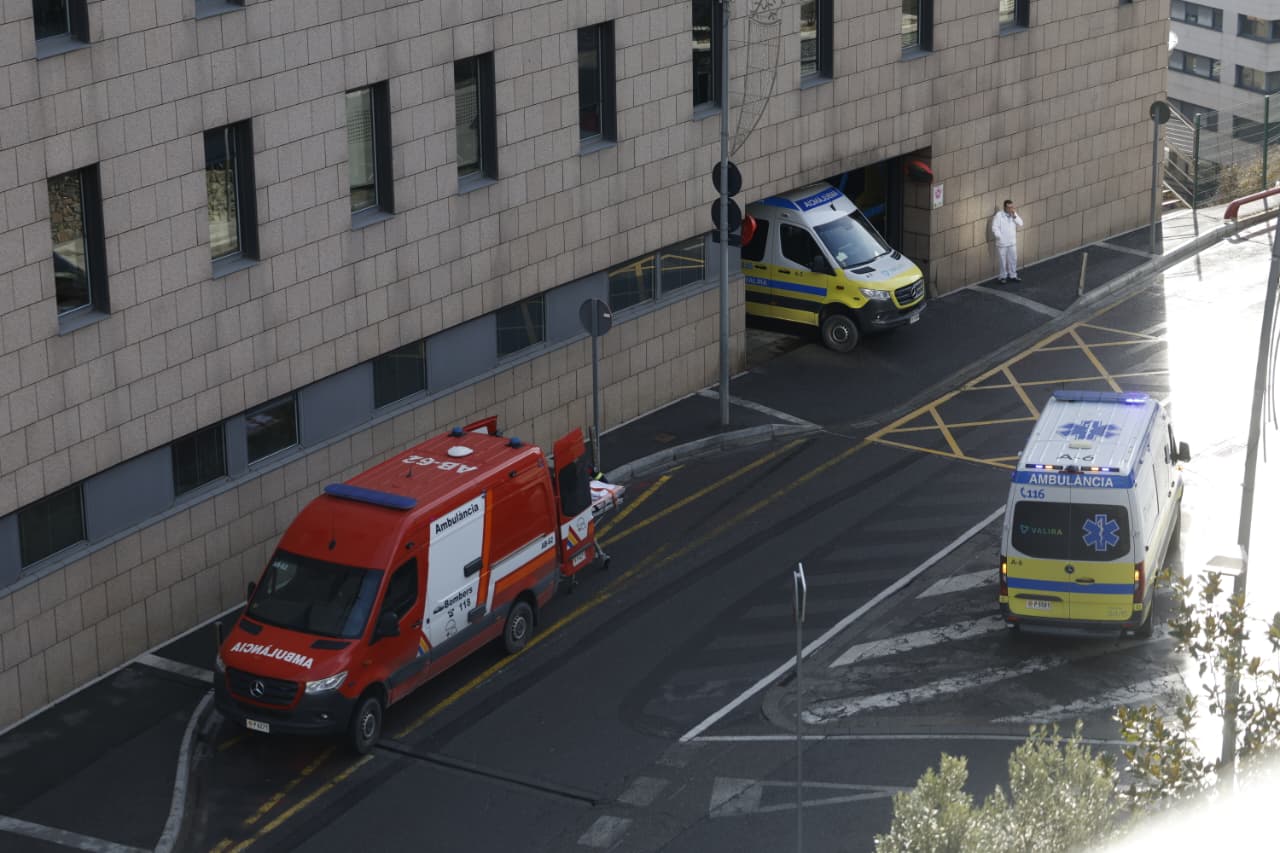the hospital