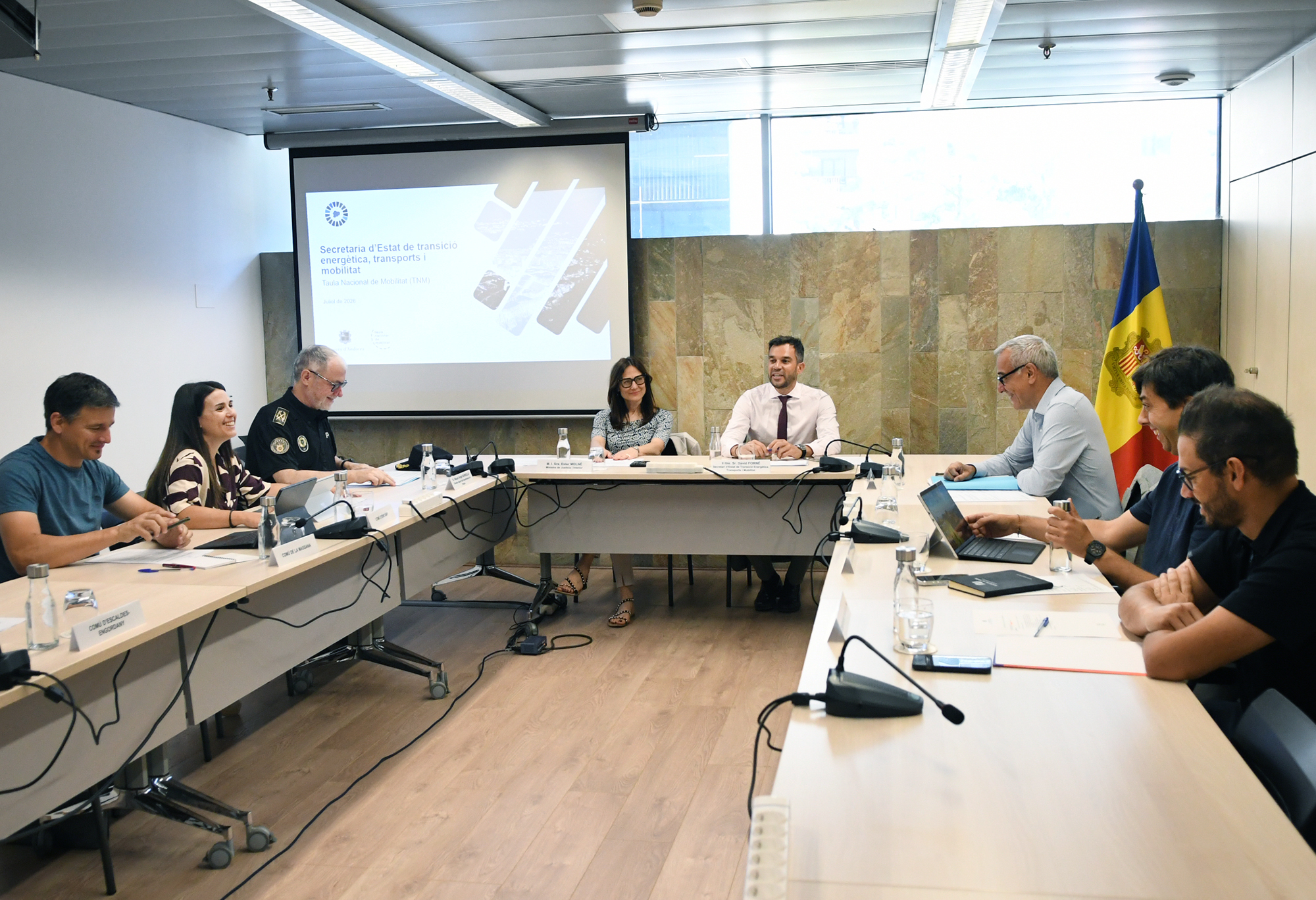 The meeting of the mobility table held this morning.