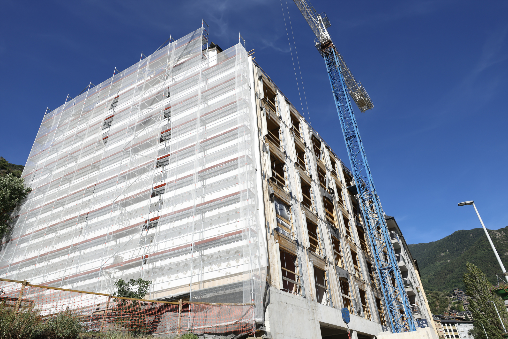The Pessebre apartment building for rent at an affordable price, in Escaldes-Engordany.