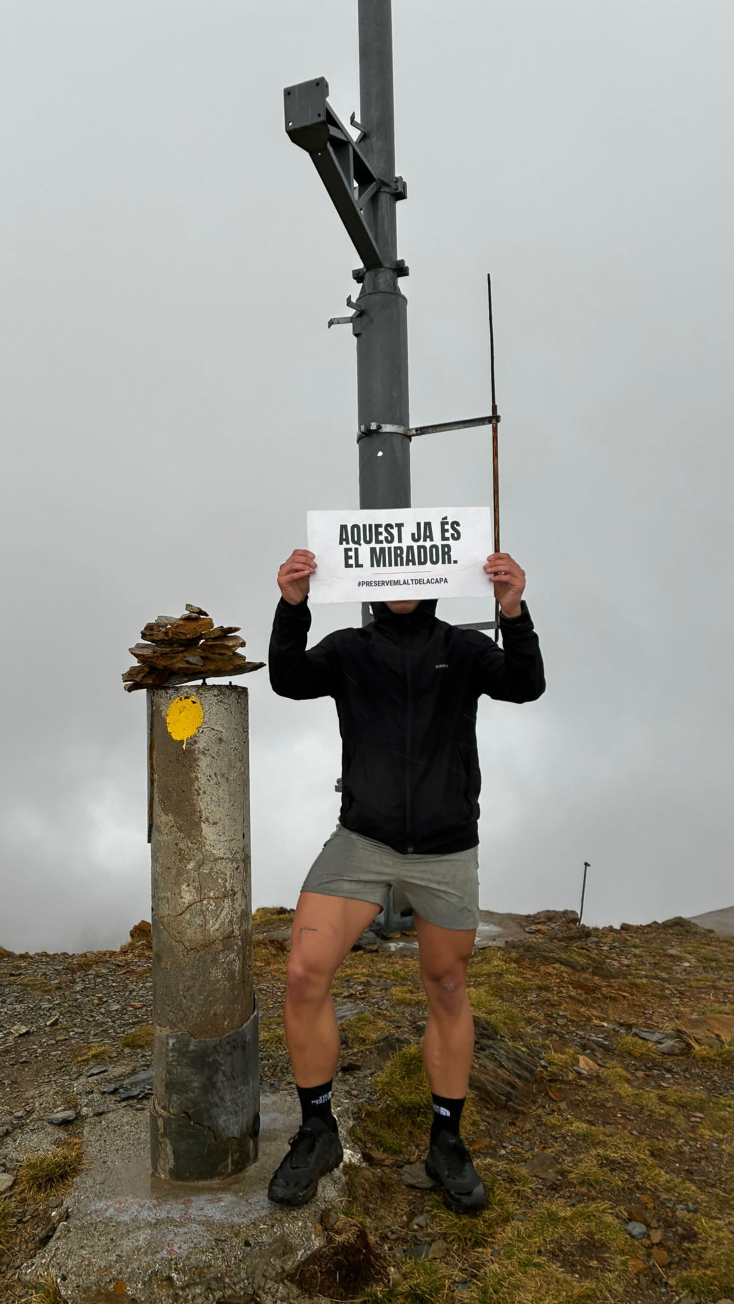 One of the opposites to the viewpoint at the top of La Capa.