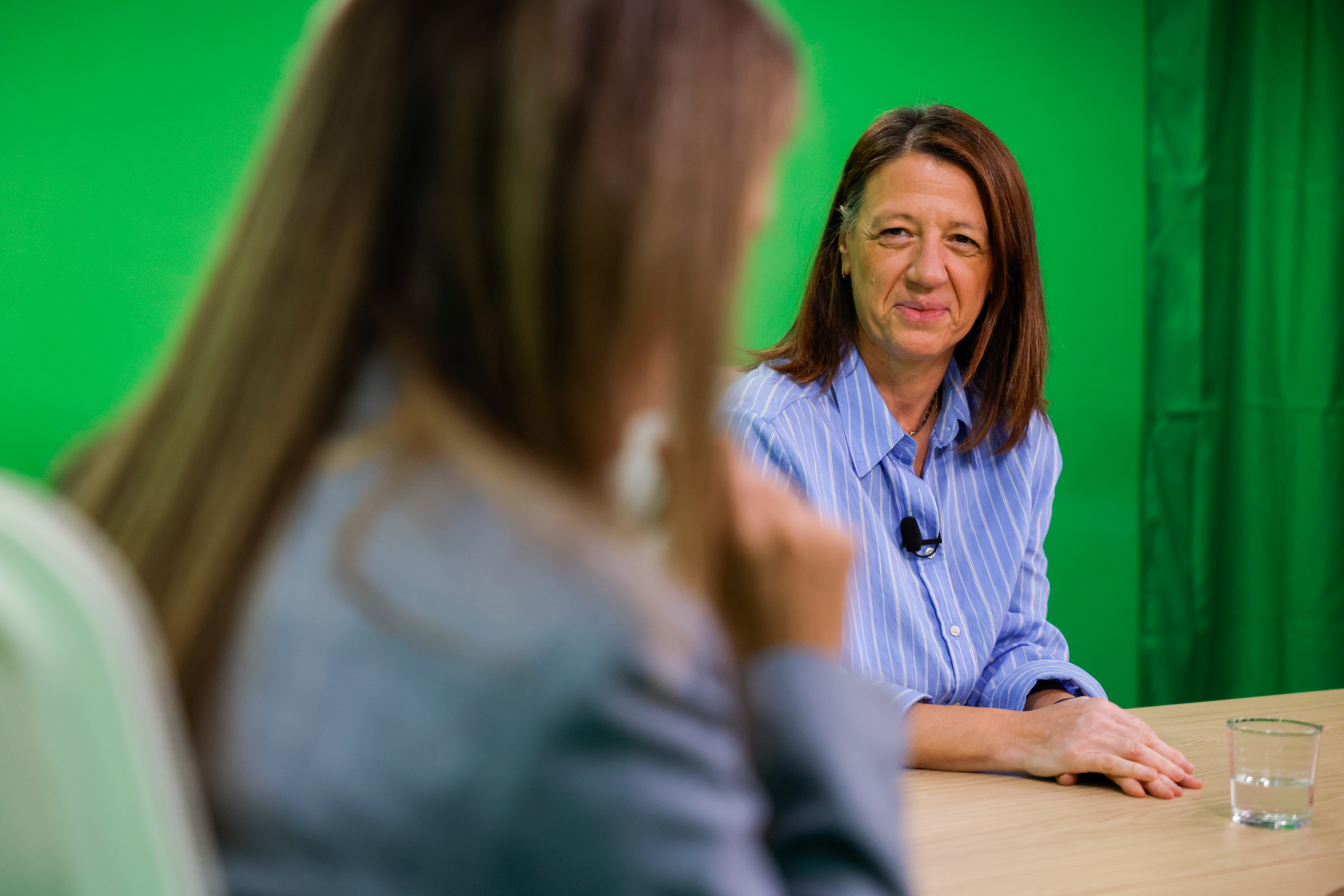 Maria del Mar Coma, in the interview with Diari TV.