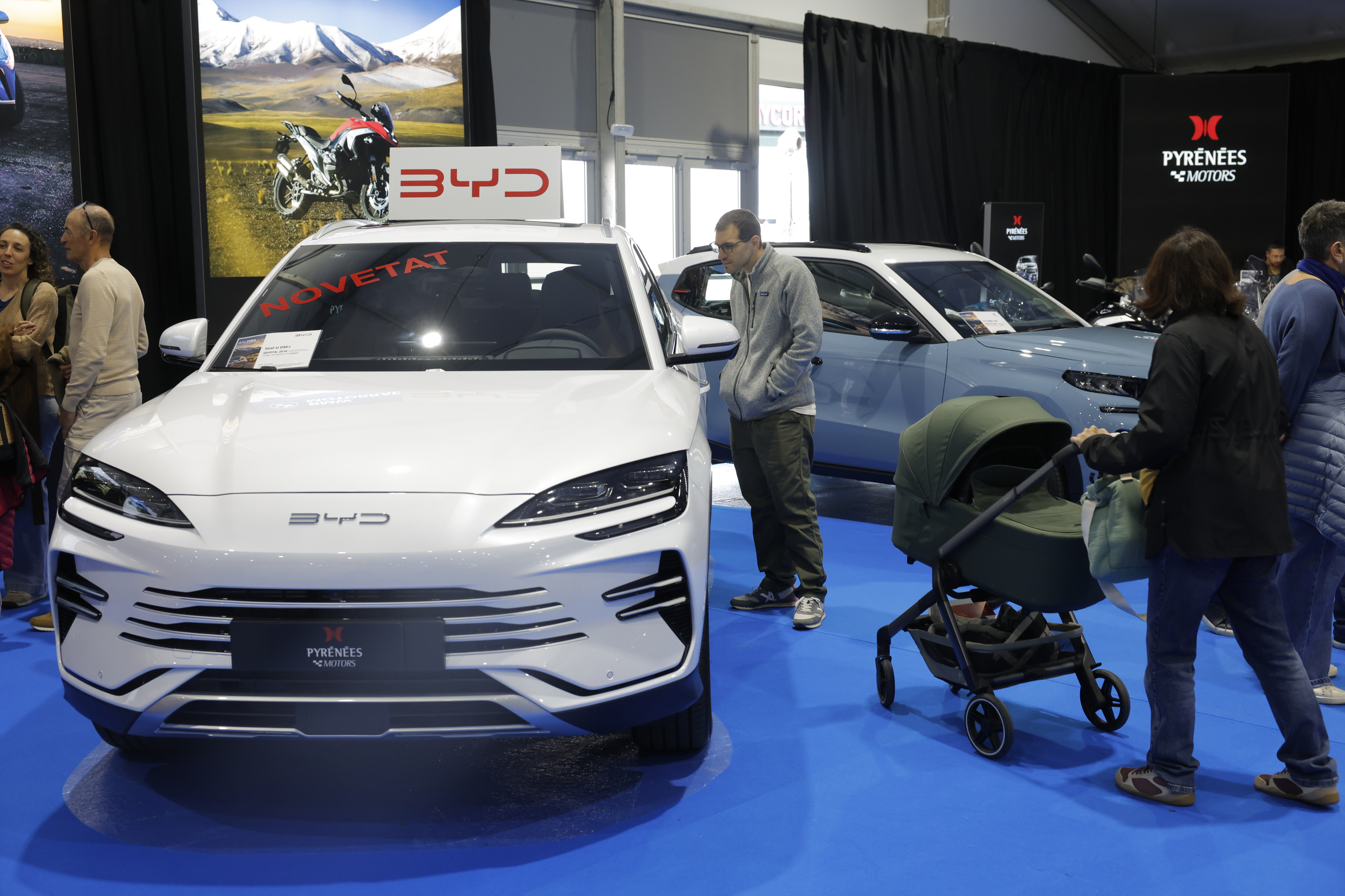 BYD car exhibited at the 47th edition of the Fair.